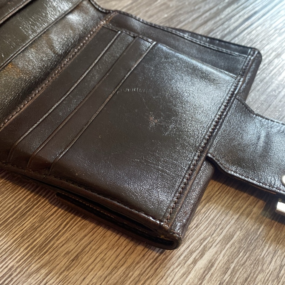Fendi Brown Zucca Monogram Vintage Wallet - Picture 15 of 16
